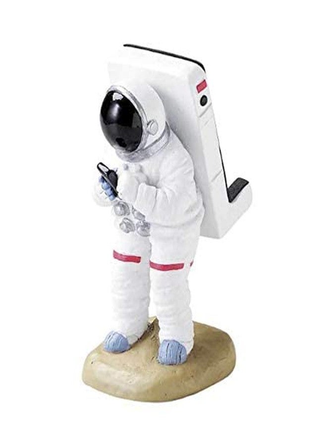 إيثيو حامل هاتف محمول على شكل مجسم رائد فضاء من إيثيو، يُستخدم كديكور منزلي أو على طاولة مكتب أو سطح مكتب، هدية مثالية للهواتف الذكية والأجهزة اللوحية (حامل هاتف على شكل مجسم رائد فضاء). - Image 1